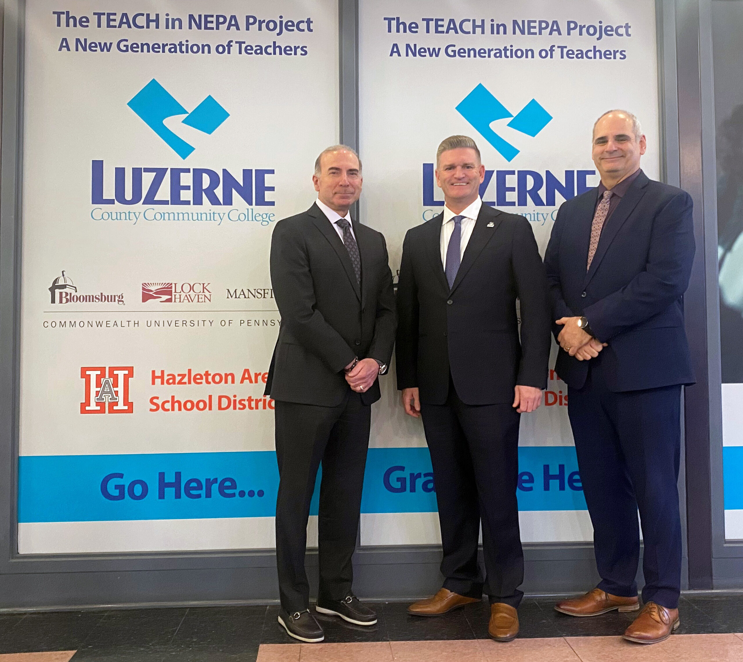 Commonwealth University enters Academic Agreement with Luzerne County Community College and Hazleton Area School District to Combat the Teacher Shortage